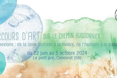 Parcours d'art dans la nature  Concoret