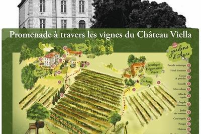 Parcours pdestre des jardins d'Aure, un circuit  faire en famille !  Viella