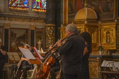 Visite guide d'une glise rythme par des intermdes musicaux  Sainte Savine