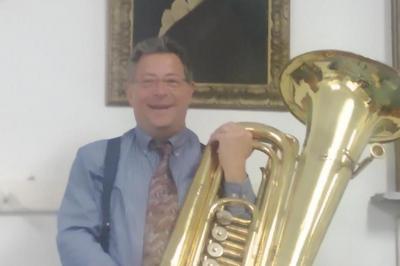 Vitaliano Gallo dirige L'Harmonie Municipale Pascale Anfossi à Menton