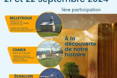 Patrimoine religieux, Squences musicales, Exposition d'un plan en relief  Echallon