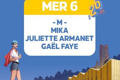 M, Mika, Juliette Armanet et Gal Faye  Albi