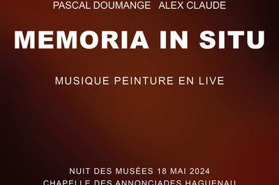 Peinture-musique En Live Memoria In Situ   Haguenau