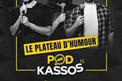 Pod Kassos : Le plateau d'humour avec Franjo, Urbain et Pierre Thevenoux  Toulouse