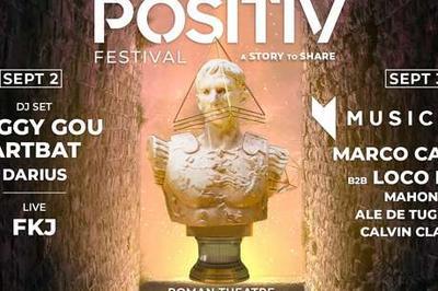 Positiv Festival : Peggy Bou, Artbat, FKJ  Orange