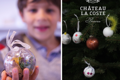 Activités créatives de Noël - Château La Coste à Aix en Provence