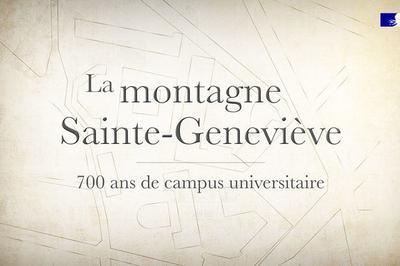 Projection d'un documentaire la montagne sainte-genevive  Paris 5me