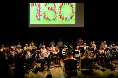 Projection du concert 130 ans de musique de Passy