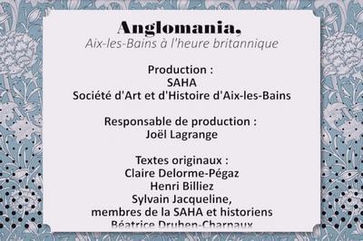 Projection du film anglomania - 150 ans de présence britannique à Aix les Bains