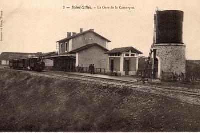 Projection : Le petit train de Camargue   Saint Gilles