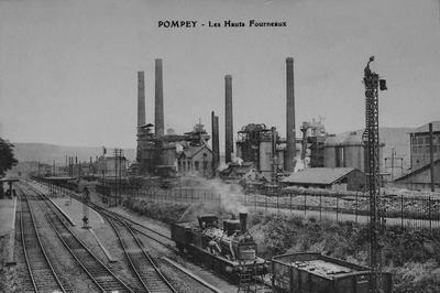 Promenade commente pompey de la fonte  l'acier  Pompey