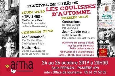 Festival de thtre Coulisses d'Automne 2019