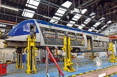 Quand le train transforme la ville en Charentes-Prigord !  Perigueux