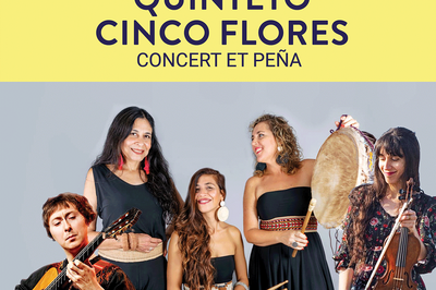 Quinteto Cinco Flores  Concert Et Pea  Albi