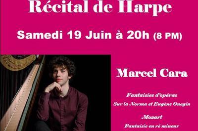 Rcital de harpe avec Marcel Cara  Paris 5me