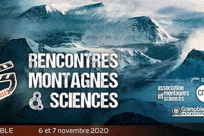 Rencontres Montagnes et Sciences 2020