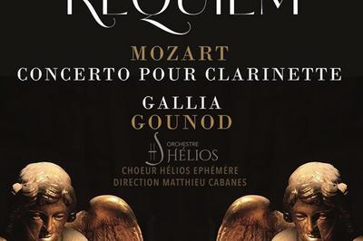 Requiem Faur, Mozart Concerto De Clarinette et Gallia Gounod  Paris 4me