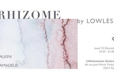 Rhizome by lowless : alkini, amadeus  Paris 11me
