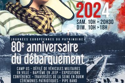 Rosny-sur-Seine fte le 80e anniversaire 
du dbarquement en 2024  Rosny sur Seine