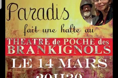 Roulotte paradis  en concert  au brankignols  Saint Etienne