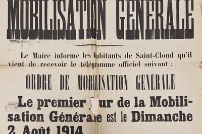 Saint-Cloud pendant la Grande Guerre, une enqute dans les archives historiques  Saint Cloud