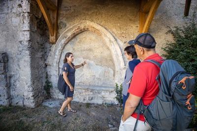 Saint-Paul au Moyen ge, visite de l'ancien prieur  Saint Paul en Chablais