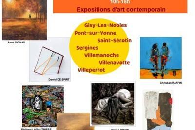 Saint sérotin - au fil du patrimoine - exposition d'art contemporain dans 7 villages du nord de l'yonne à Saint Serotin