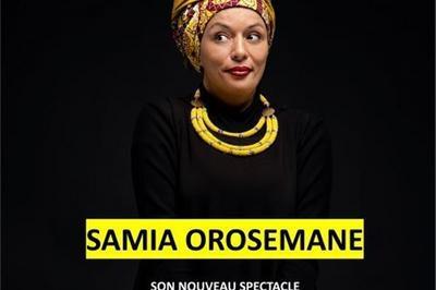 Samia Orosemane dans Je suis une bouffone  Paris 3me