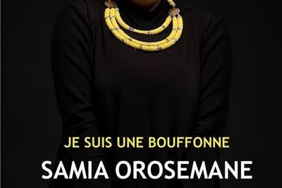 Samia Orosemane Dans Je Suis Une Bouffonne  Rouen