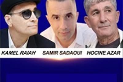 Samir Sadaoui, Hocine Azar Et Kamel Raiah  Paris 9me
