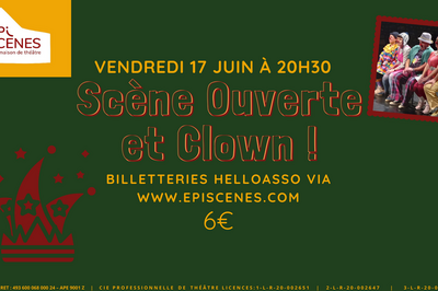 Scne ouverte et clown  Bizanos