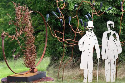 Sculptures au jardin  Bassillac et Auberoche