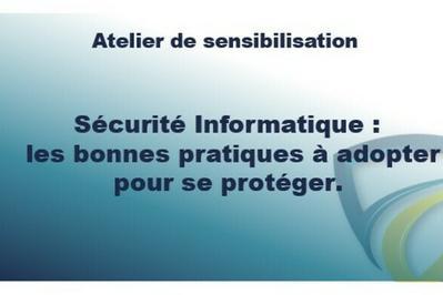 Scurit informatique : atelier de sensibilisation aux bonnes pratiques  adopter  Salins les Bains