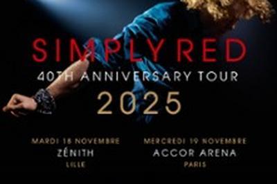 Simply Red, 40th Anniversary Tour  Lille