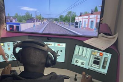 Simulateur de conduite d'un train  Orlans