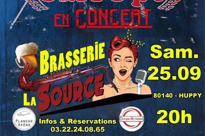 Sixtape En Concert  bar Brasserie La Source  Huppy