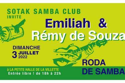 Sotak Samba Club Invite Emiliah & Rmy De Souza  Paris 19me