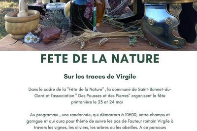 Fete de la naturesous les pas de virgile  Saint Bonnet du Gard