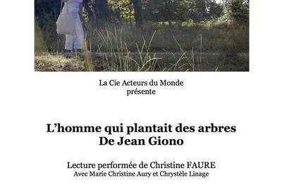 Spectacle :l'homme qui plantait des arbres   Saintes