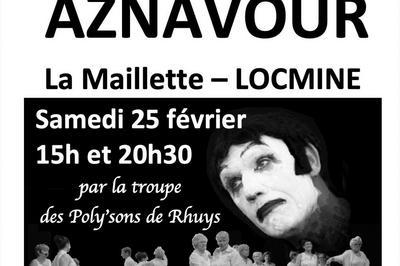 Spectacle musical Dalida Aznavour à Locmine