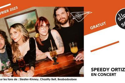 Speedy ortiz en concert  Paris 12me
