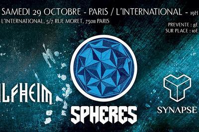 Spheres (release party) + Synapse + lfheim  Paris 11me