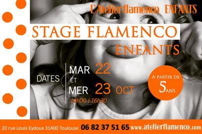 Stage d'initation  la danse flamenca pour les enfants avec Soledad CUESTA  Toulouse