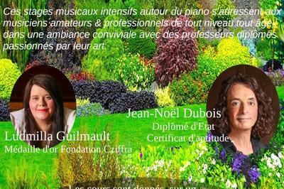 2 me stage International de Toussaint, piano en Charente 3 jours  Barret