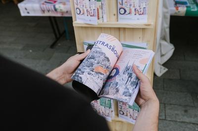 Stand d'information des Journes europennes du patrimoine  Strasbourg