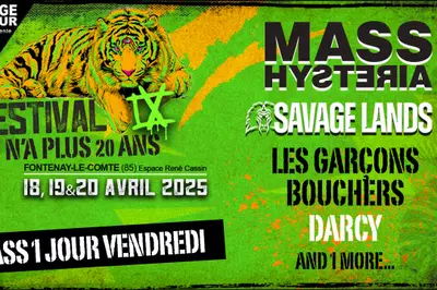 Mass Hysteria, Savage Lands, Les Garons Bouchers  Fontenay le Comte