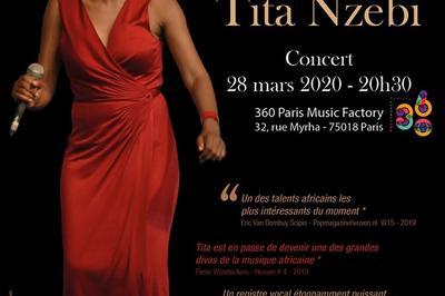 Tita Nzebi en Concert au 360 Paris Music Factory  Paris 18me