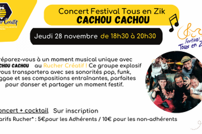 Tous en Zik  Groupe Cachou-Cachou  Troyes