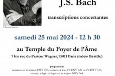 Transcriptions Concertantes  Paris 11me