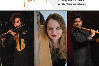 Trio Prana : Un voyage musical de l'Europe  l'Inde...  Biot